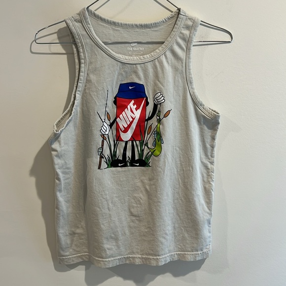 NIKE boys‎ boxy fishing tank top size M - Picture 1 of 5